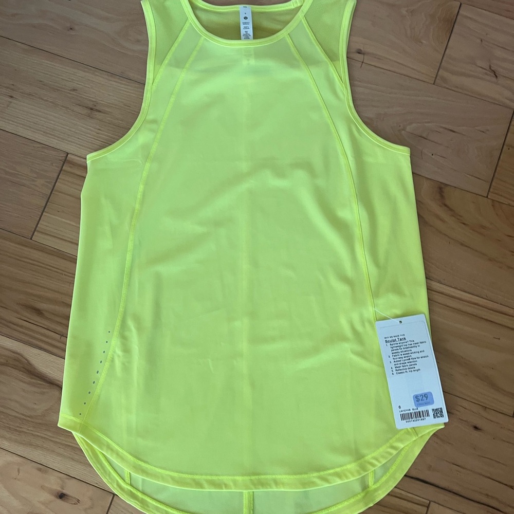 Lululemon Sculpt tank NWT